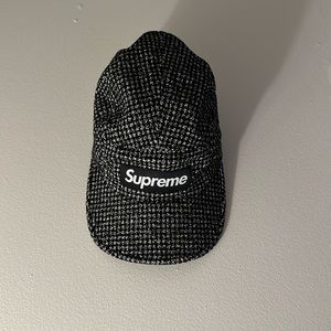 Supreme Houndstooth Baseball Cap